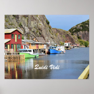 Quidi Vidi, Neufundland und Labrador Poster