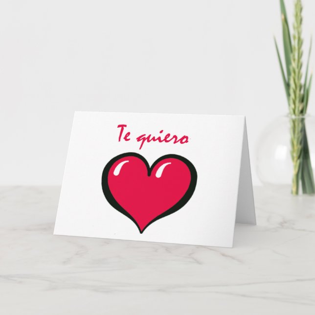 Quiero Card Feiertagskarte (Vorderseite)