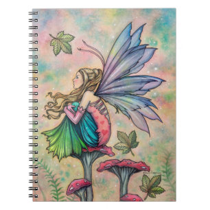 Quiet Contemplation Fairy Art von Molly Harrison Notizblock