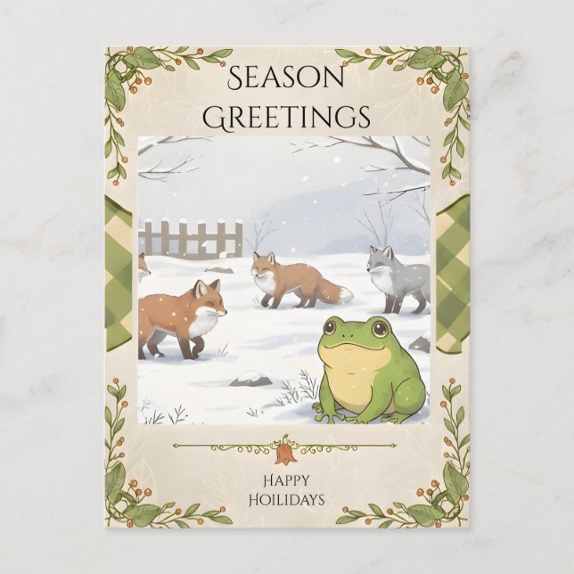 Quiet Curiosity Postkarte (Vorderseite)