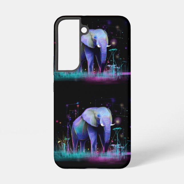 Quiet Electric Samsung Galaxy Hülle (Rückseite)