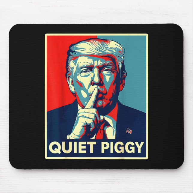 Quiet Ggy Tees Funny Quiet Ggy  Mousepad (Vorne)