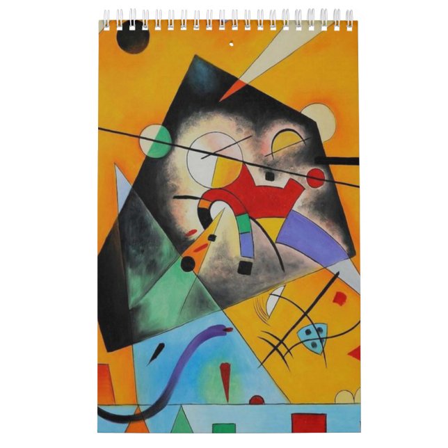 Quiet Harmony Wassily Kandinsky Kalender (Titelbild)
