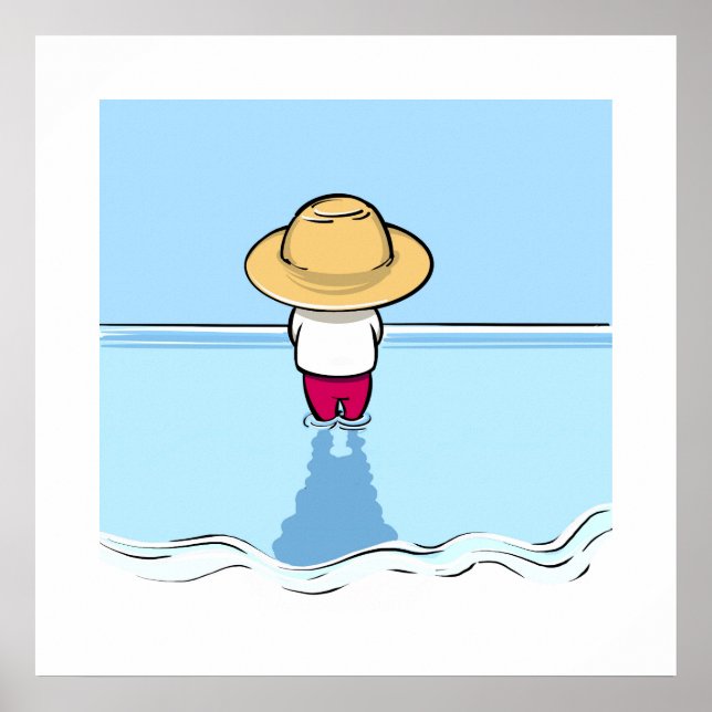 Quiet Horizon Poster (Vorne)