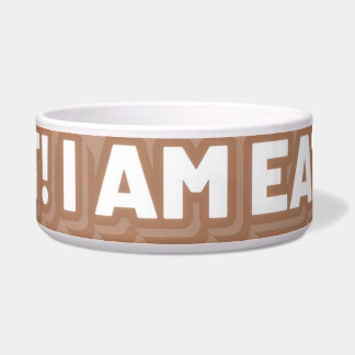 Quiet! I am eating! Napf