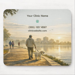 Quiet Morning Walk – Clinic Mousepad