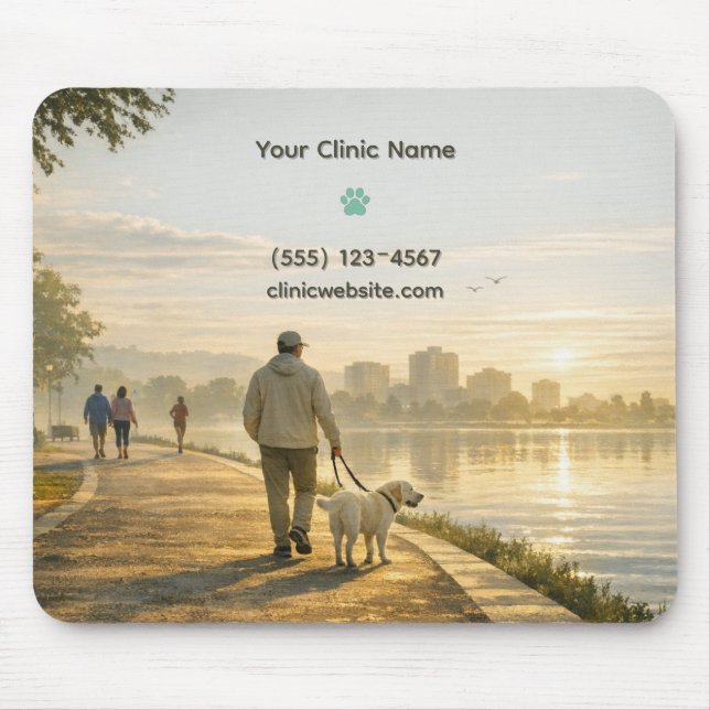 Quiet Morning Walk – Clinic Mousepad (Vorne)