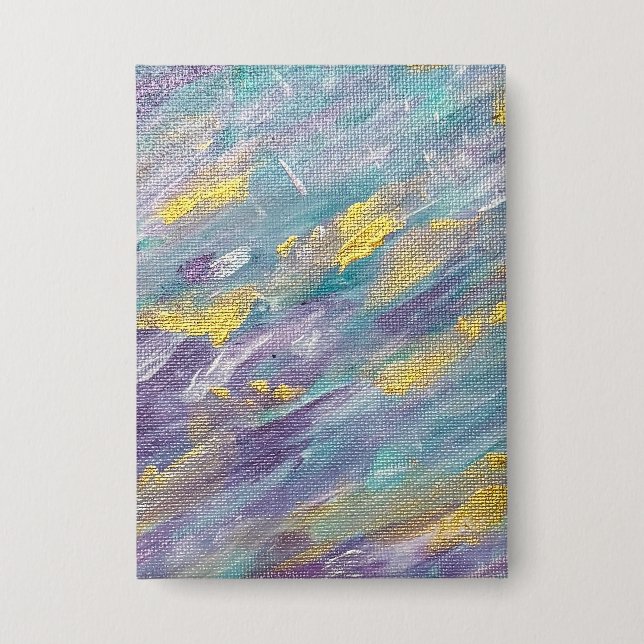 Quiet Reign Modern Art Button (Vorderseite)