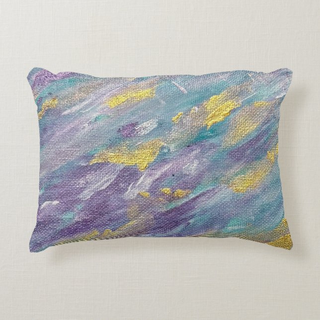 Quiet Reign Modern Art Dekokissen (Vorderseite)