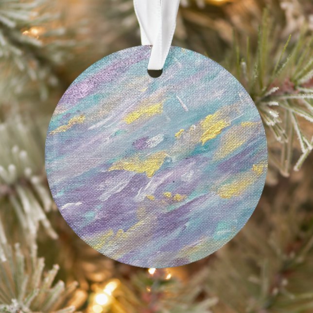 Quiet Reign Modern Art Ornament (Baum)