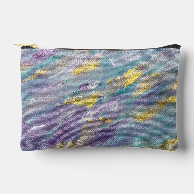 Quiet Reign Modern Art Zubehörtasche (Vorderseite)