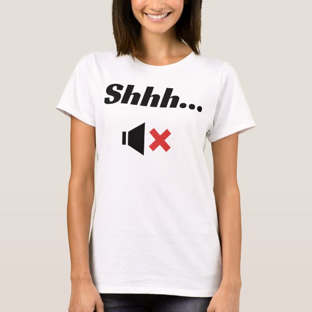 Quiet Silence T-Shirt (Vorderseite)