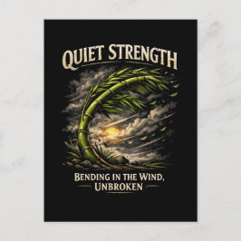 Quiet Strength Postkarte