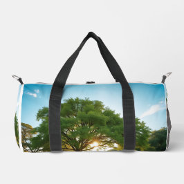 Quiet Time With a Big Tree  Duffle Bag