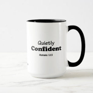 Quietet Confident gotGod316.com Tasse