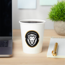 Quietly Confident – Minimal Typography Design for Pappbecher