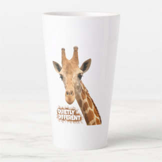 Quietly Different Giraffe - Giraffe Art Milchtasse