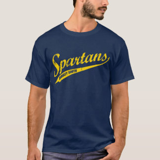 Quigley South Script Spartans T-Shirt KURVSCHRIFT