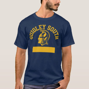 QUIGLEY SOUTH SPARTANS LOGO T-SHIRT .. NAME PLATTE