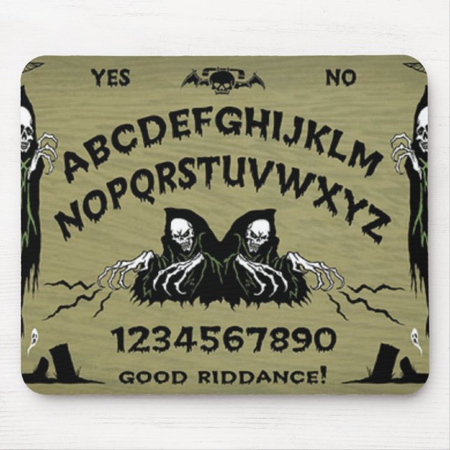 Quija Brett Mousemat Mousepad (Vorne)