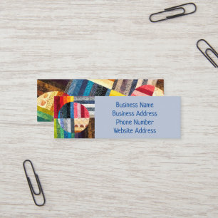 "Quilcles"-Visitenkarte Mini Visitenkarte