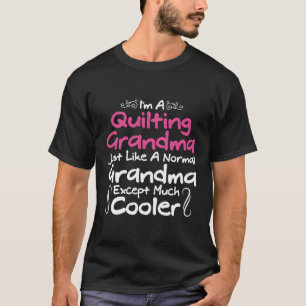 Quils Quilting Oma Yarn Hobby Quilter T-Shirt