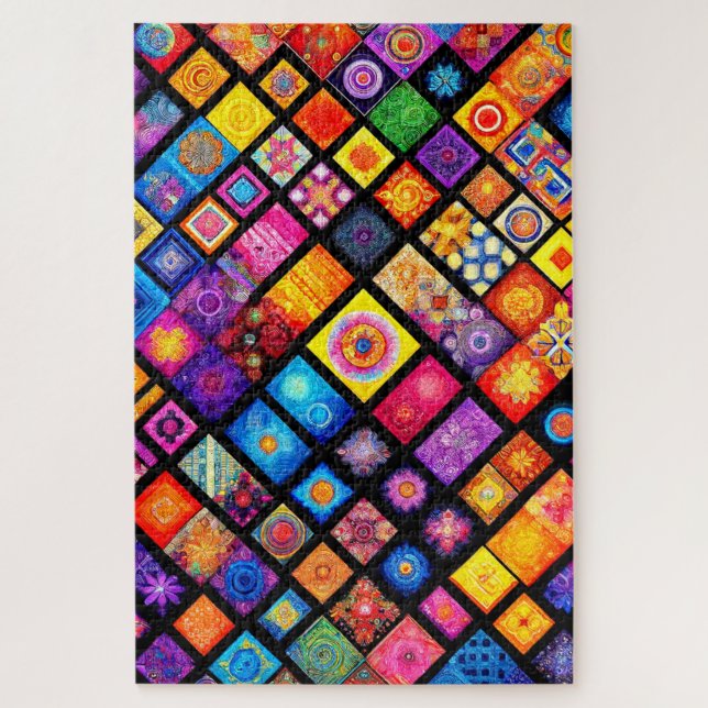 Quilt Design Puzzle (Vertikal)