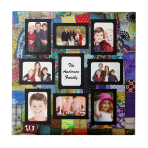 QUILT-FOTO-FRAME-FOTOS FLIESE