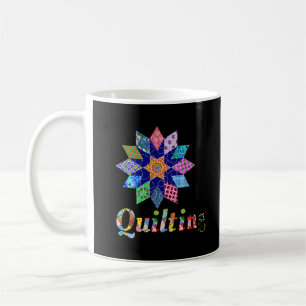 Quilt für die Quiltierung von Kanalisationen Kaffeetasse
