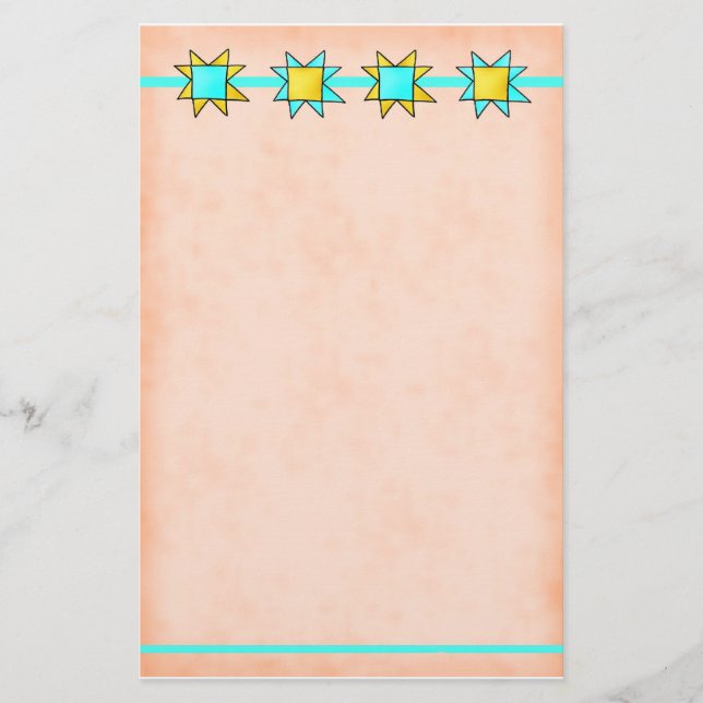 Quilt Lover Dog Stationery individuell anpassbar Briefpapier (Vorderseite)