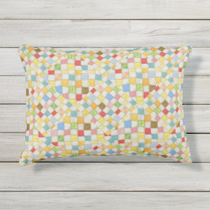 QUILT MOSAIC Outdoor Pillow Kissen Für Draußen