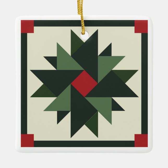 Quilt Ornament (Vorderseite)