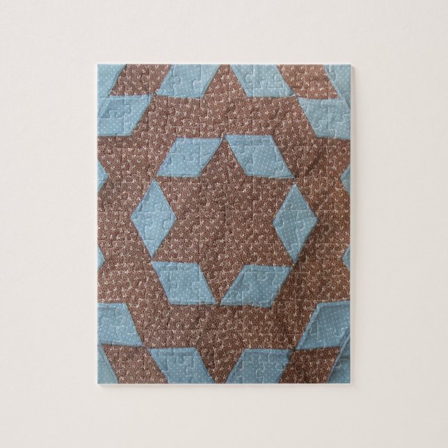 Quilt Pattern - Schloss Puzzle (Vertikal)