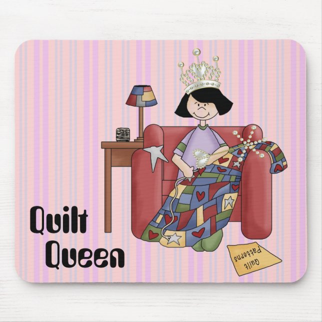 Quilt Queen #2Mouse Pad Mousepad (Vorne)