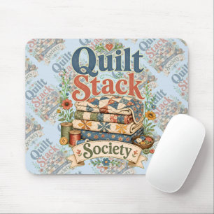 Quilt Stack Society Cottagecore Nähen Mousepad