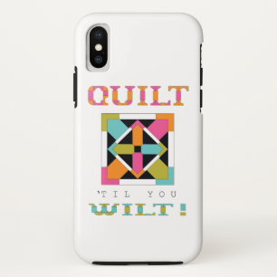 Quilt 'Til you Wilt! Kostenvoranschlag Case-Mate iPhone Hülle