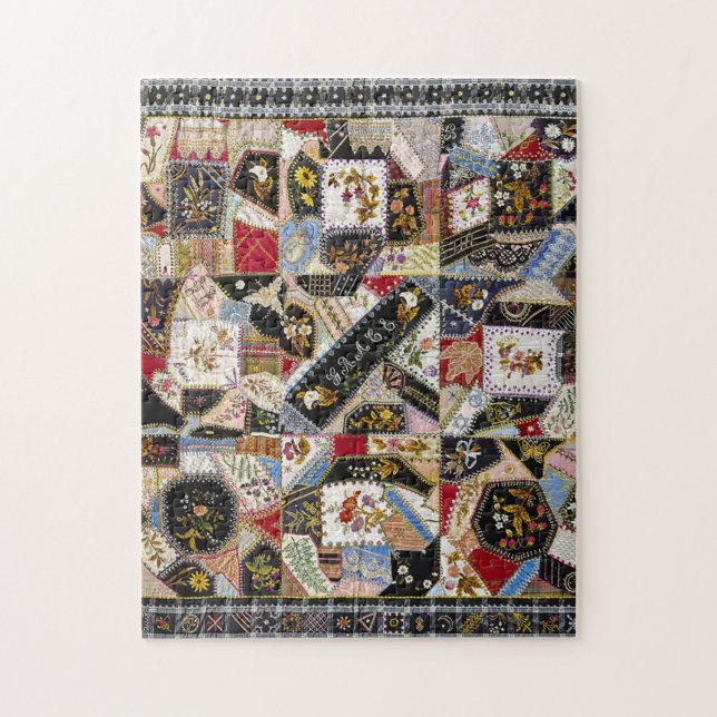 Quilt, verrücktes Muster Puzzle (Vertikal)