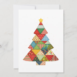 Quilt Weihnachtsbaum Festliche Quilt Liebhaber Dankeskarte