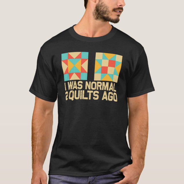 Quilt zum Nähen von Enthusiasten Männer Frauen geq T-Shirt (Vorderseite)