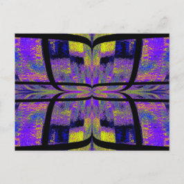 Quilted Butterfly 18 Postkarte