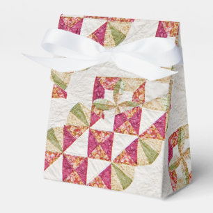 Quilted Faux-Geschenkbox Geschenkschachtel