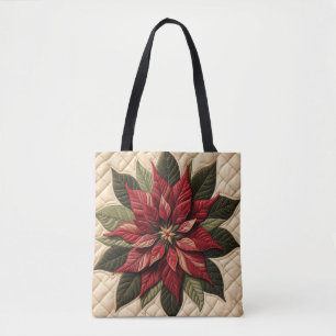 Quilted Pattern Weihnachtsstern Creme