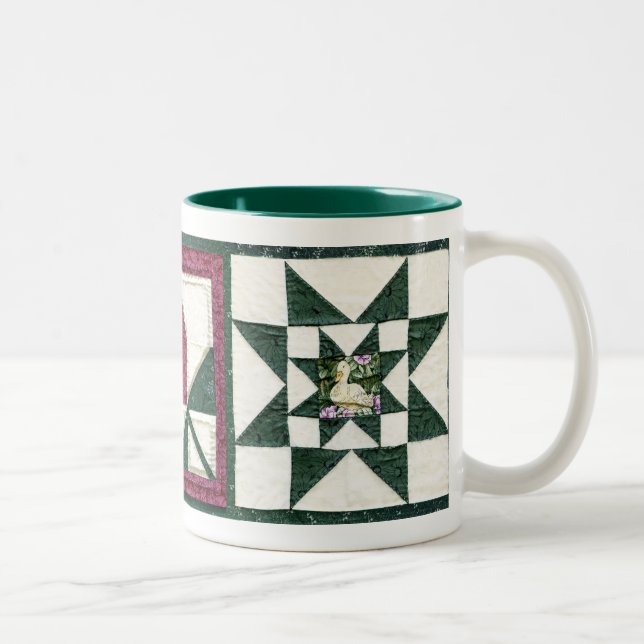 Quilted Potholders Kaffeetasse (Rechts)