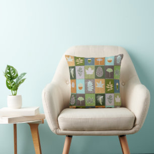 Quilted Summer Blätter Kissen
