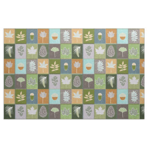 Quilted Summer Blätter Stoff