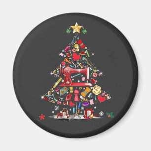 Quilter Frohe Weihnachten Baum Quilt Block Quiltin Magnet