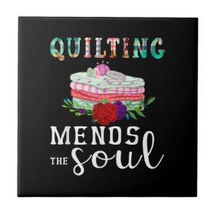 Quilter-Geschenk für Soul-Quiltermenüs  Quillover Fliese