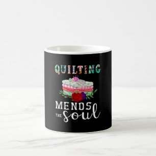 Quilter-Geschenk für Soule beenden Quillover Kaffeetasse