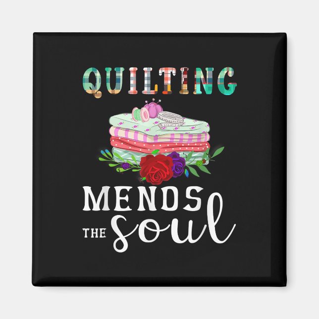 Quilter-Geschenk für Soule beenden | Quillover Magnet (Vorne)