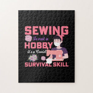 Quilter-Geschenk Nähen ist kein Hobby Puzzle